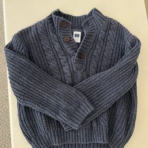 Janie and Jack Boy’s Navy Cable Knit Sweater 18-24 months
